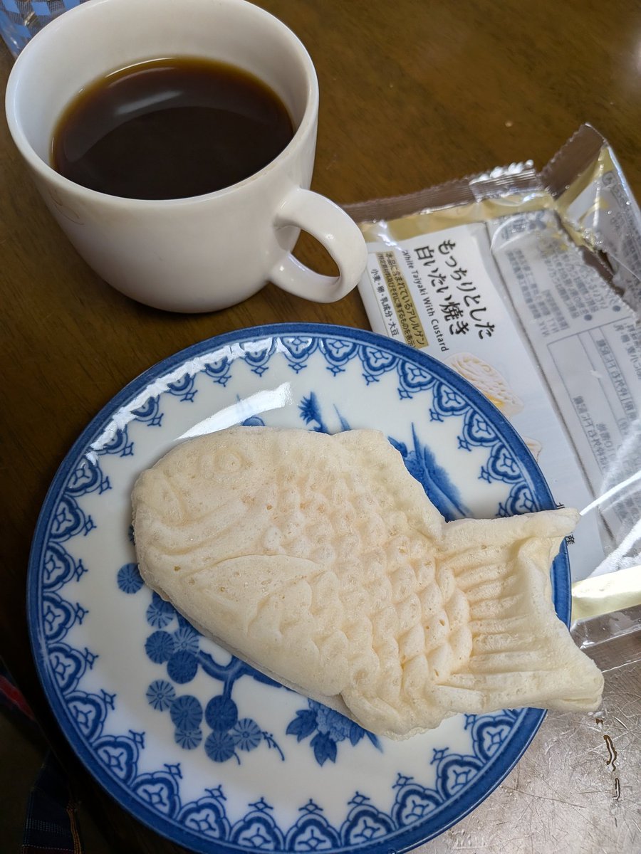 たい焼きという食物のカタチが好きなのかもしれない🐟️