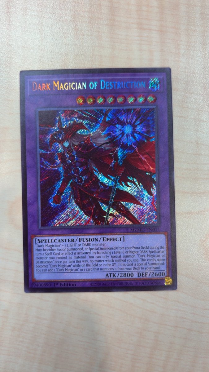 I topped this weekend with Dogmatika and pulled this guy off the prize pack.