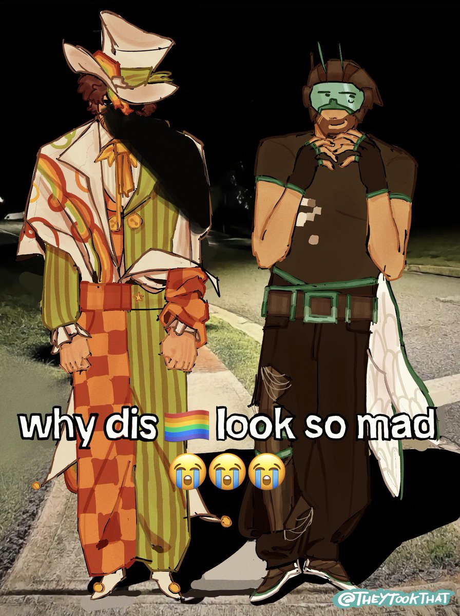 theytookthat's tweet photo. watch out xb theres someone normal beside u.. #smallishbeansfanart #xbcraftedfanart https://t.co/1zUPkMINkO