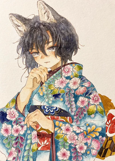 #自分で生み出した一次創作オリジナルキャラを流そう
①スウリくん 振袖が好きなきつねのおとこのこ
②ヤヅチとつきみ 狐の少年と人間の女の子
③おりんちゃん 乙女な狐ちゃん
④羅々ちゃん 狐のおねーさん

きつねさんがだいすき🦊❤️ 