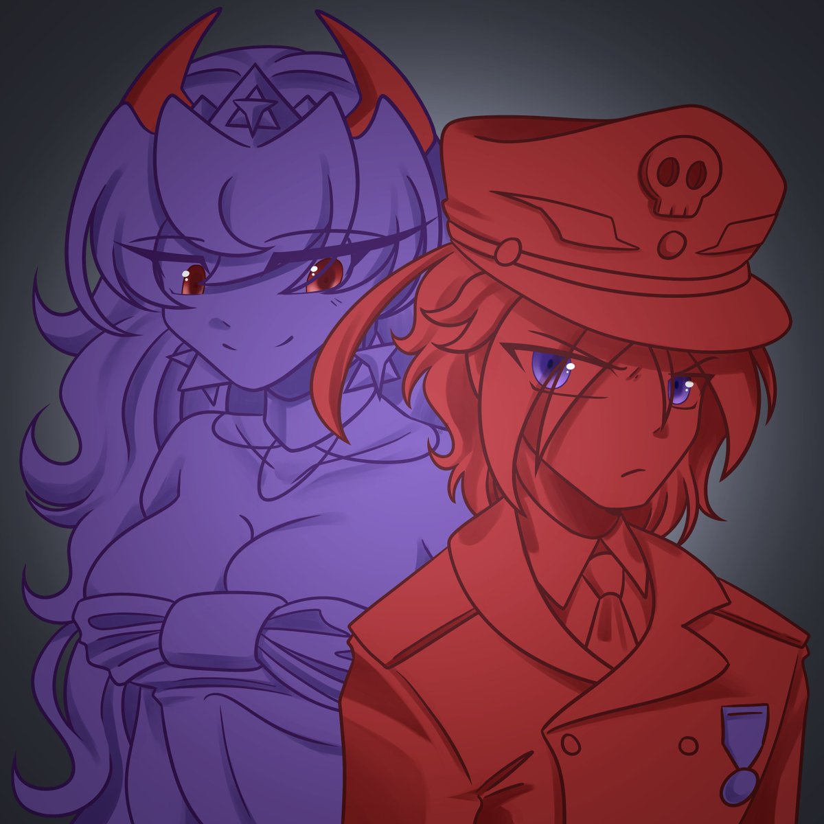 EcoGirl2759's tweet photo. Purple & Red 💜❤️
I just think it's a really nice color combo ^w^
#EpicBattleFantasy #MyOC #Fanart #LanceEBF #Yumeship #Selfship #Ocxcanon https://t.co/jyowBIPY2S