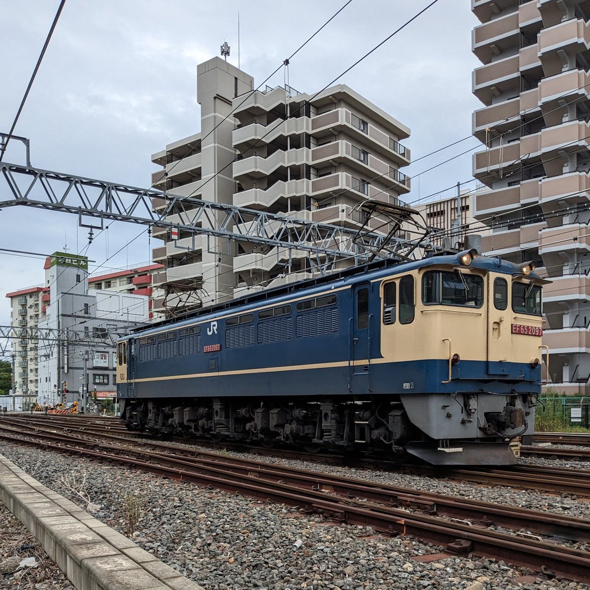 みんなでJR貨物の写真を出す展覧会 単5087列車 新鶴見機関区所属 EF65