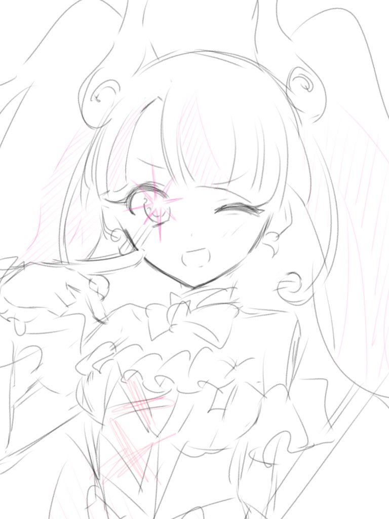 駒美ちゃん💞 ちゃんと描くの初めてレベルですね_:(´ཀ