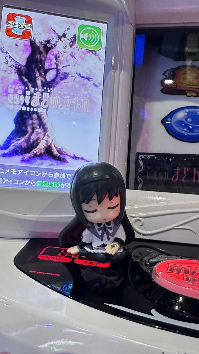 ほむらちゃん貰った😻🔮💜 ありがとうございます嬉しいっっ₍ᐡ ̳ᴗ