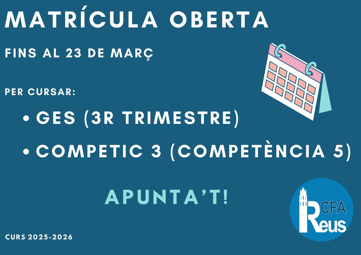 CFA REUS tweet media