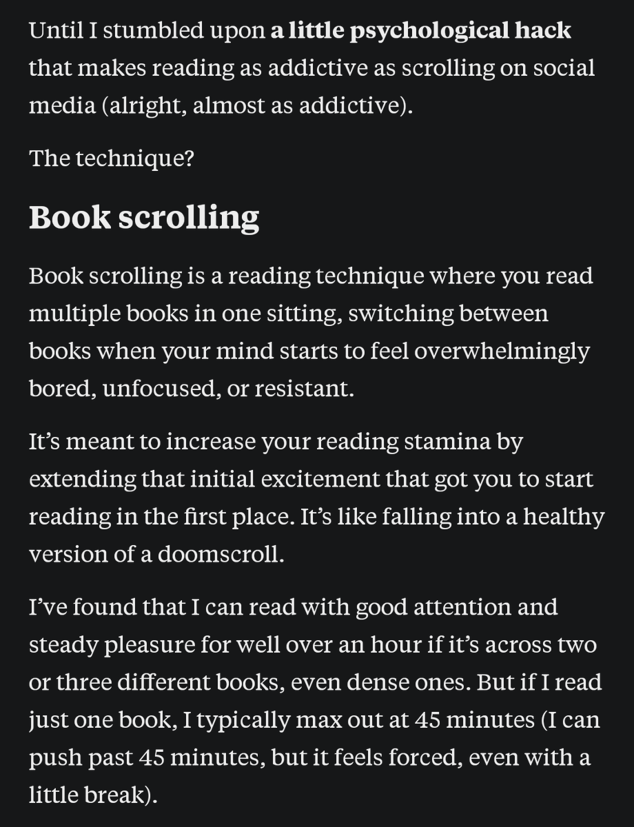 scottew's tweet photo. My wife read this piece from @SamuelRinko and couldn't help but notice its strong resemblance to the Reading Stack 🤝 https://t.co/pvpmNvFllS