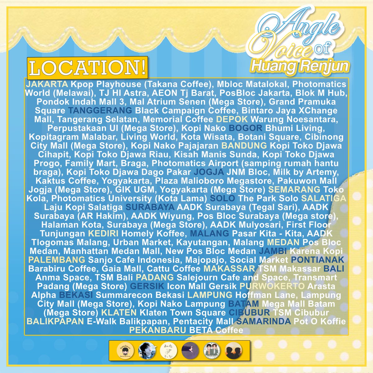 hluvcitie's tweet photo. 26th BIRTHDAY ANGEL VOICE OF HUANG RENJUN˚ ༘🦊💛

Let’s celebrate #Renjun birthday with our special photobooth frame event by @hluvcitie &amp; @jaeminenahceah!

📍: Photomatics
📅 : 1 Maret 2026 - 7 Maret 2026
Tag us on X with  #26thofhuangrenjun
 if u use our frame💛 https://t.co/UIFserTRLH