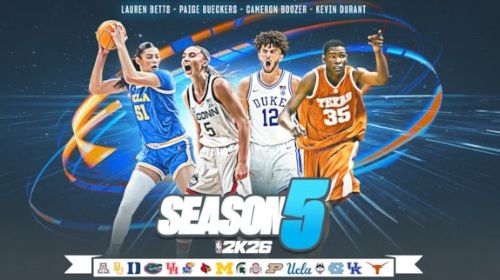 Saison 5 de NBA® 2K26 : Célébrez le début de la saison universitaire de basket-ball avec du nouveau contenu sur le… sovideogame.com/news-posts/sai… <a href="/NBA2K/">NBA 2K</a> <a href="/2KFrance/">2K France</a>