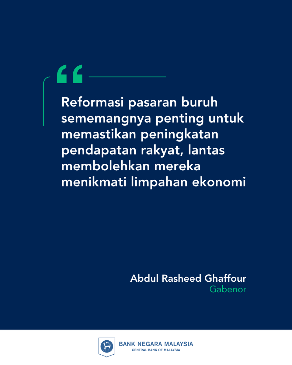 BNM_official's tweet photo. Pembaharuan hari ini adalah asas kepada kemakmuran masa hadapan. Di sebalik angka ekonomi, yang paling penting ialah kesannya terhadap kehidupan seharian rakyat.

Baca temubual eksklusif Gabenor Rasheed bersama Berita Harian melalui:
 
https://t.co/emAtOzWjdz

https://t.co/Y0CaeUo31u

https://t.co/Molt7R7UOO