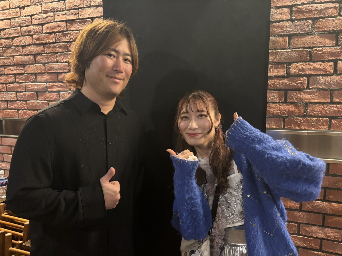 祝日昼下がり✨ 増田桜美さん@hanaponhanahana 🥰 Liveへ オルさん