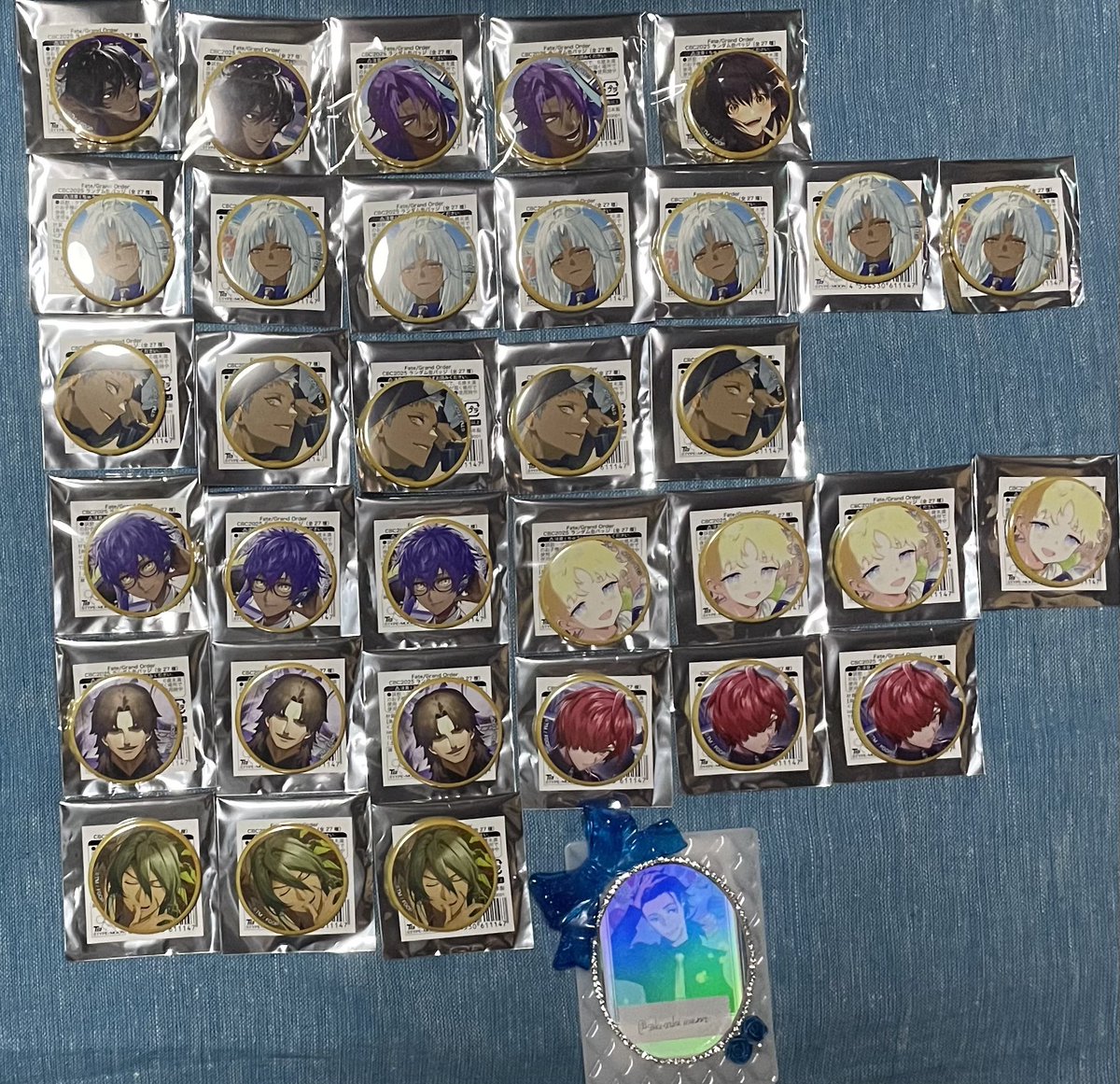 交換・譲渡】FGO CBC AGF 缶バッジ 譲)画像参照 求)坂本龍馬>定価+送料