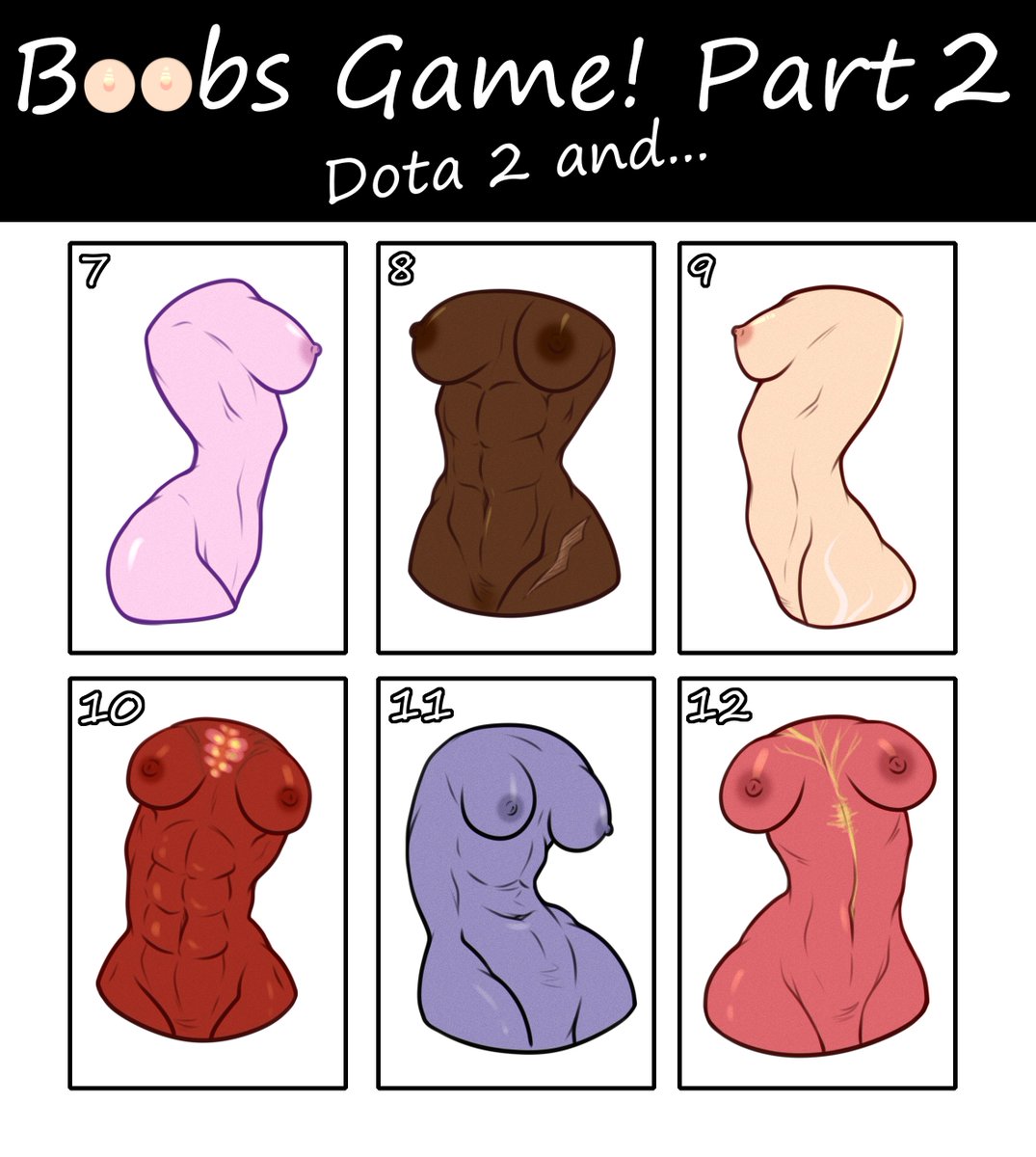 Round 2 of the Dota 2 Titty Game! (Medium Level)😱

Guess all the Dota characters and the IMPOSTOR!😈

Write your unique answer in the comments👇