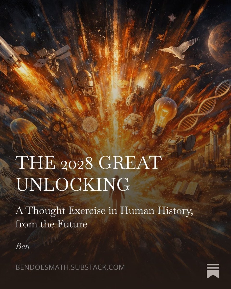 An Alternative
From an entrepreneur who has been working through his backlog for 10 years
Who is hiring, not firing
Who is doing 10x more than he ever has
As a friend of mine recently said, "I feel like I'm ahead of the curve by already not having a job"

open.substack.com/pub/bendoesmat…