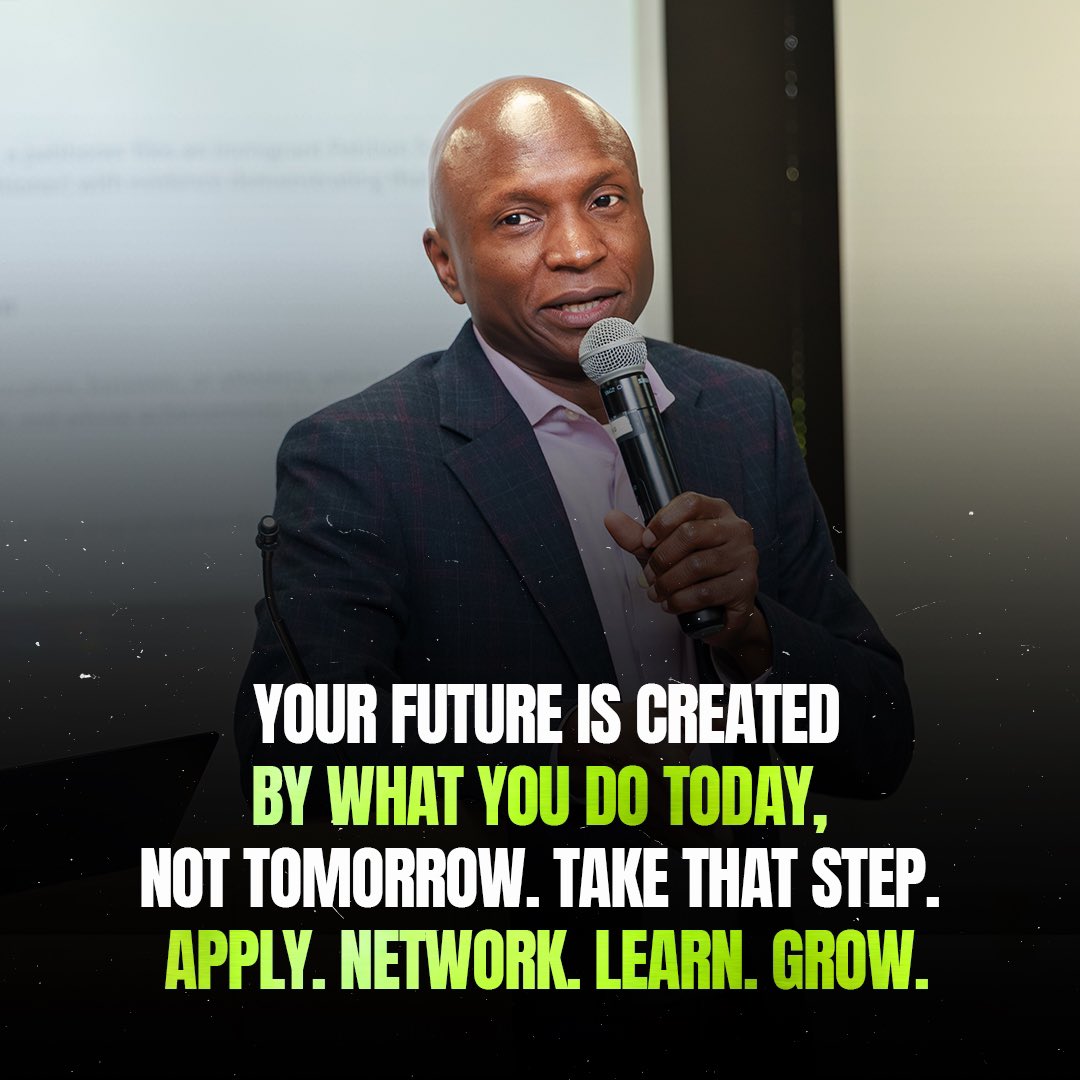 Take charge of what you do today because the outcome of your future depends on it.