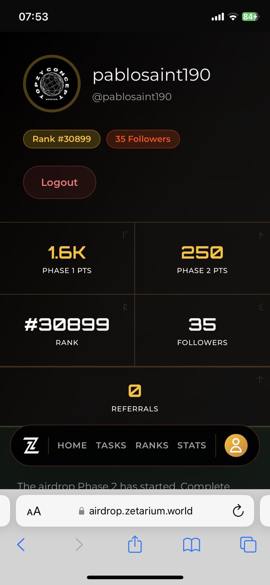 pablosaint190's tweet photo. Gm CT 
@Zetarium_ socials now count for points

❤️ Like = 100
💬 Comment = 200
🔁 Repost = 500

Are you stacking or sleeping?

Don't forget to claim your 
Daily GM points
Prediction points
Swapping and Zdex

#Zetarium #ZET #Airdrop #Web3 https://t.co/cEUikLXmJX
