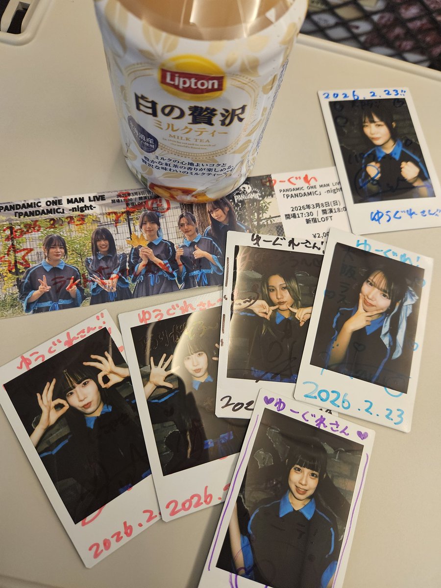 yugu_red's tweet image. ラスト遠征ラスト対バン。かわいい楽しい時間ももうわずか…なんて考えたらちょっと熱いものがこみ上げます。ありがとね。少しでもいっしょに過ごせるよう頑張る所存です
#PANDAMIC