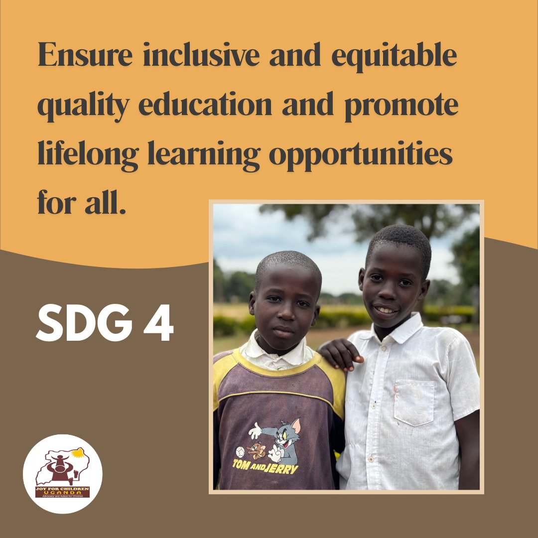 JOYFORCHILDREN's tweet image. A huge part of JFCU’S work is directed towards #SustainableDevelopmentGoal 4 – ensuring access to #QualityEducation for all children. We are increasing enrollment and retention in schools by making education more inclusive. Join our mission to create a skilled future generation!