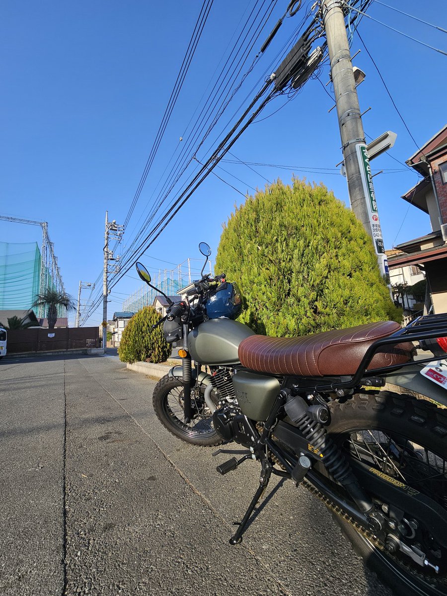 wai__chan's tweet photo. やっとバイクの季節来た　#muttmotorcycles 
#hilts250 
#オートバイ　
#バイク　
#ツーリング https://t.co/L4Ry5yJOl0