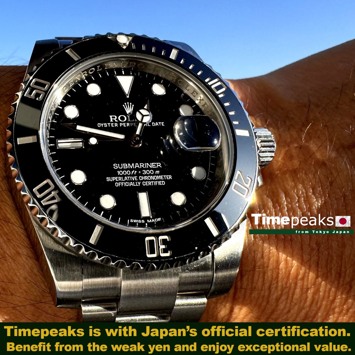 Japan isn't just a market; it's a sanctuary for watches. 🛡️ Our Tokyo experts ensure that only 100% authentic pieces make the cut. No replicas allowed. 
timepeaks.com
#Authentic #WatchFam
