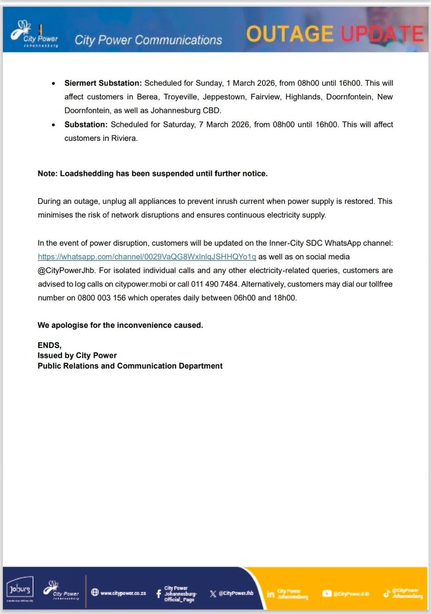 @CityPowerJhb tweet media