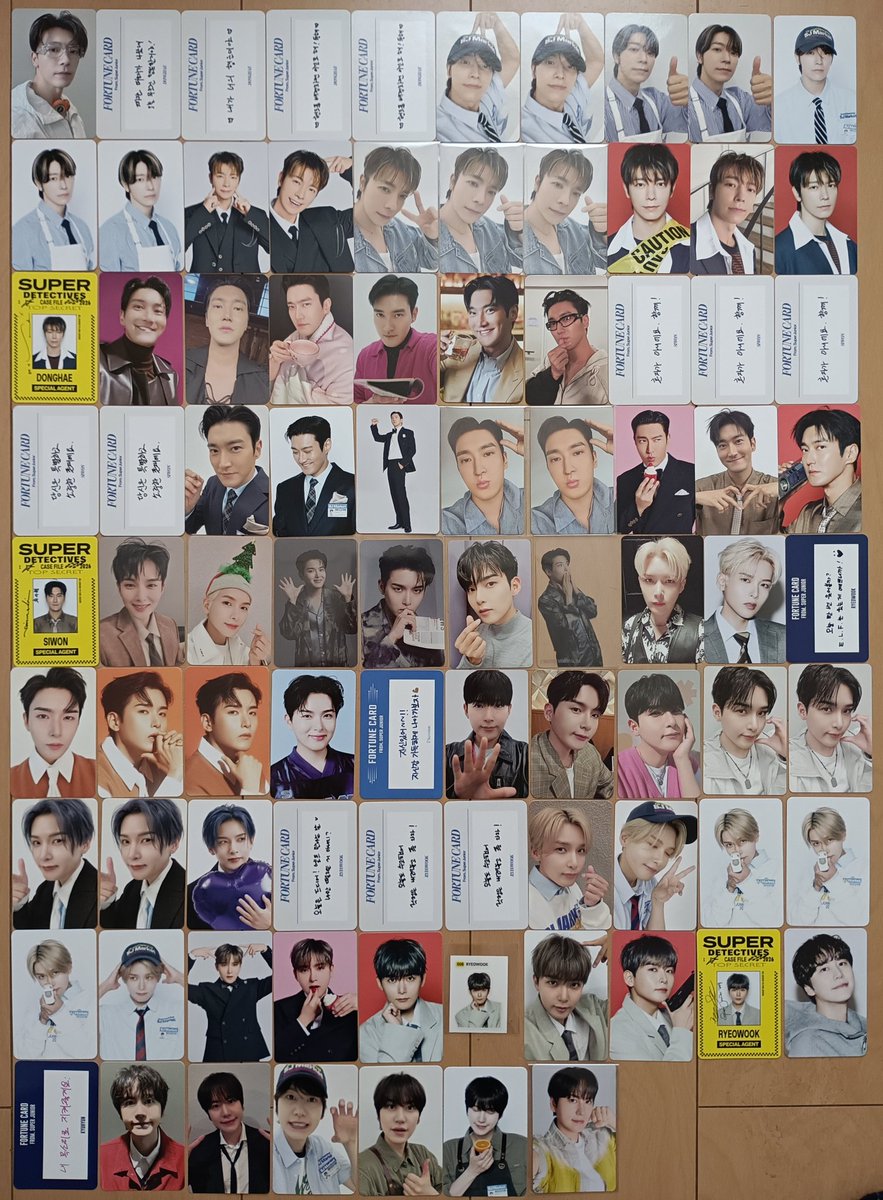 拡散希望】 SUPER JUNIOR トレカ 交換 譲 イトゥク ヒチョル イェソン