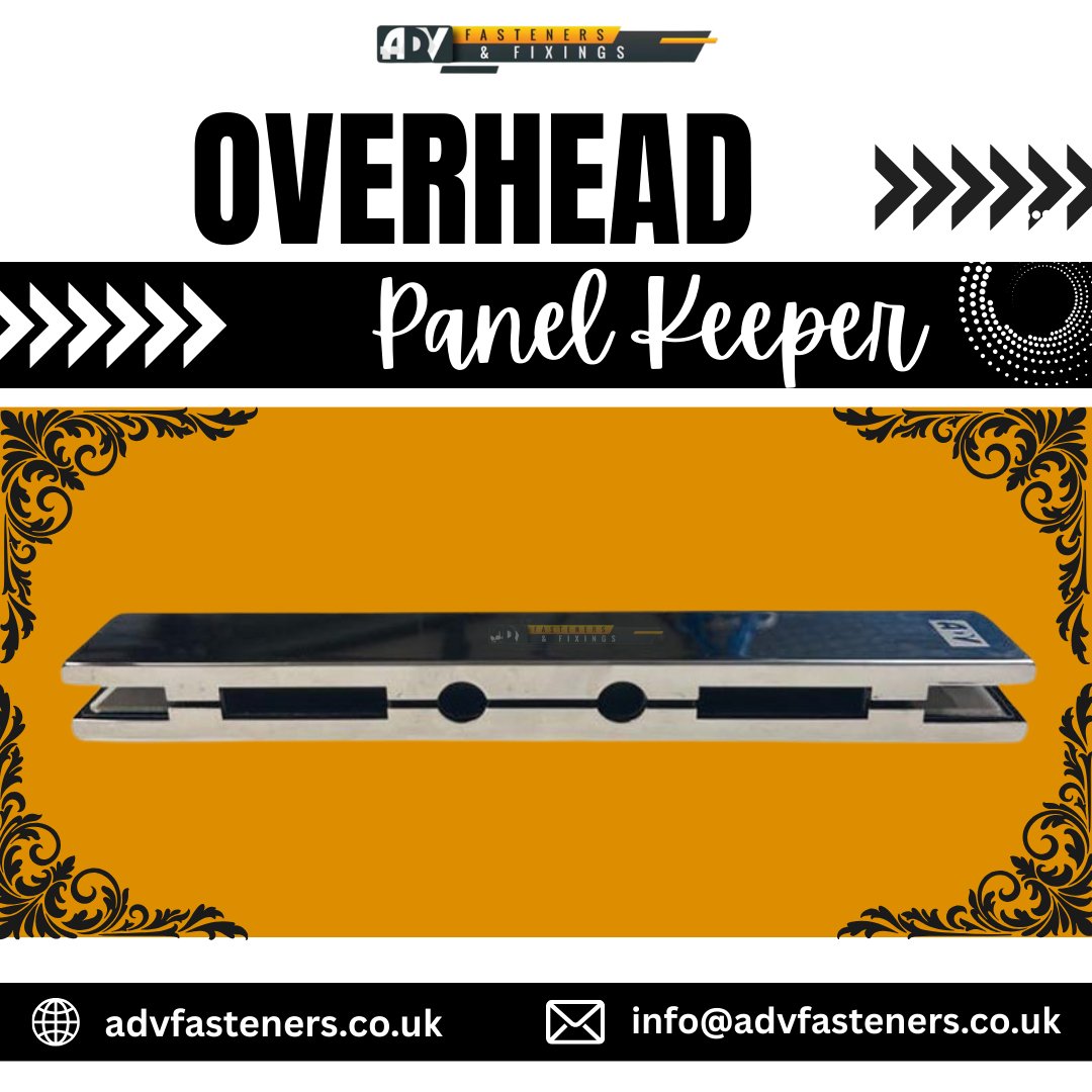 advfasteners_'s tweet image. 👉Over Head Panel Keeper ensures smooth alignment &amp;amp; reliable locking for overhead systems, enhancing durability &amp;amp; operational stability in commercial &amp;amp; industrial spaces with long lasting performance &amp;amp; minimal maintenance needs!
#OverheadSolutions
👉Web: advfasteners.co.uk/product/over-h…