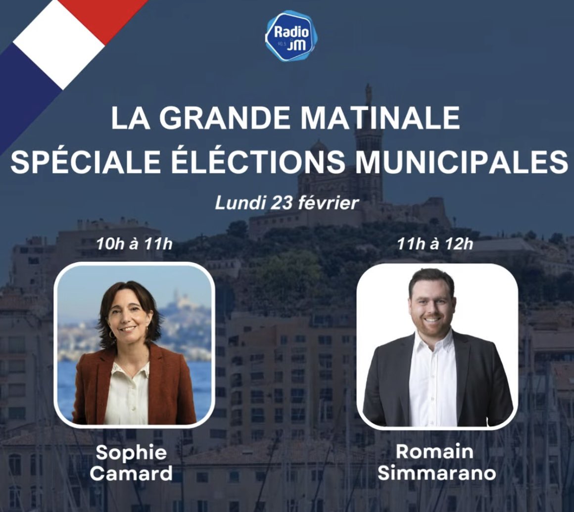 Ce matin lundi 23 février , à suivre . Retrouvons nous à 10h sur <a href="/radiojmofficiel/">Radio JM🎙️</a>