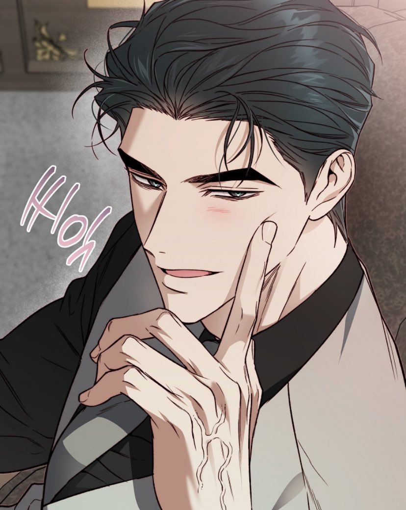 blnchowno's tweet photo. wonjun saying 'should i just kill him and have him preserved?' while pulling this angelic face. . oh what the heck #mangjong https://t.co/CXT1HDJBoP