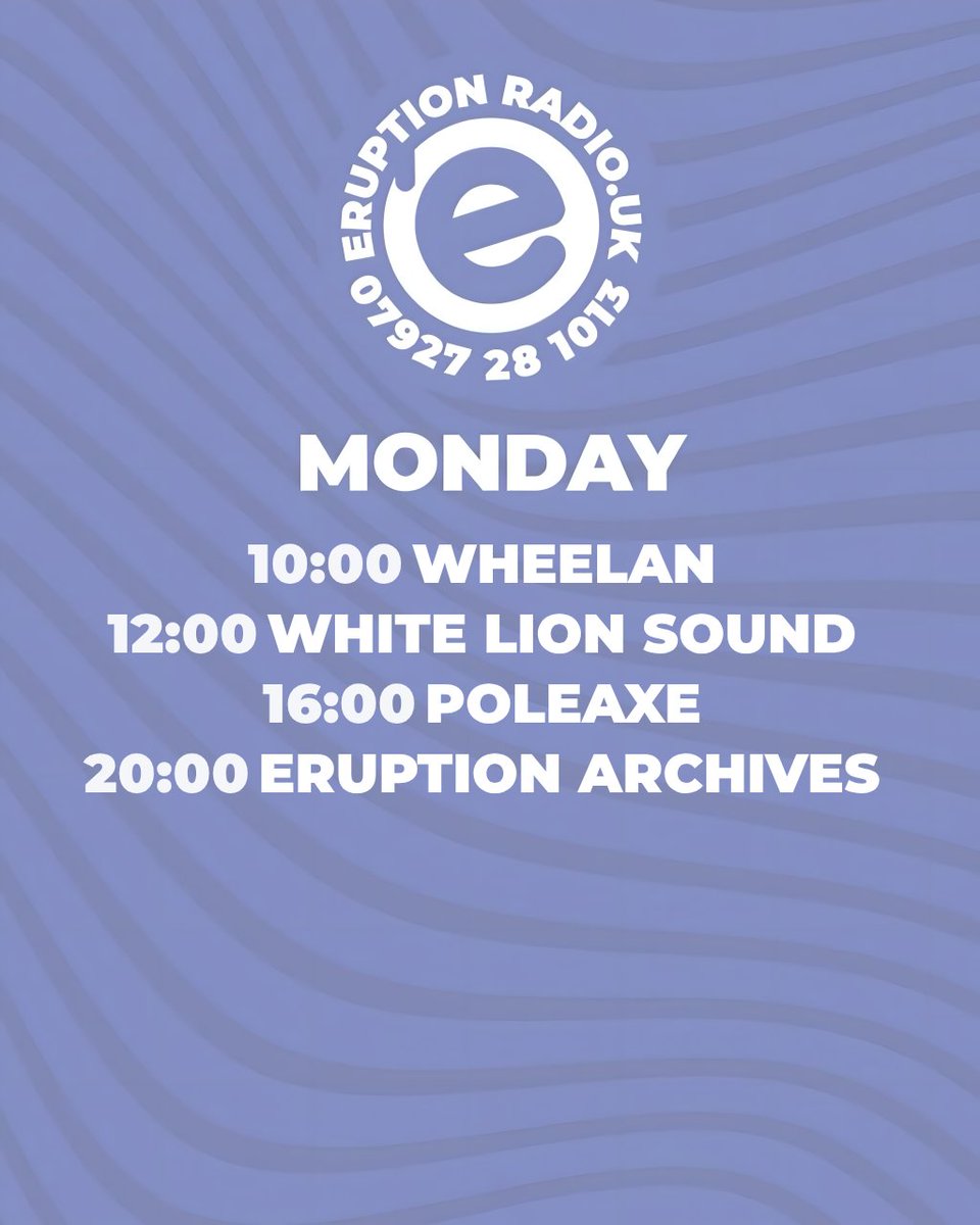 Eruption Radio tweet media