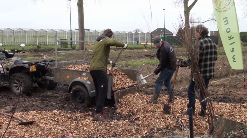 Speciale plantdag brengt bewoners samen in voedselbos De VliereLier -  regionieuws.tv/2026/02/23/spe…