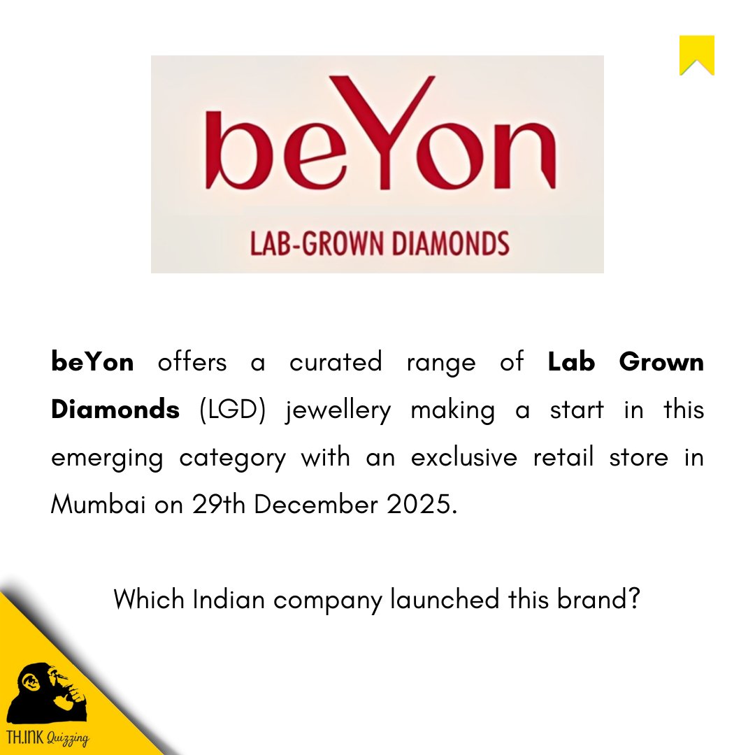 SridharHRS's tweet image. Quiz 1712) The famous quote "Diamonds are a Girl's Best Friend" was made iconic by Marilyn Monroe in the 1953 film Gentlemen Prefer Blondes. Fast forward to 2026, Lab grown Diamonds are becoming their BFF ! 

#quiz #quizmaster #diamonds #labgrowndiamonds