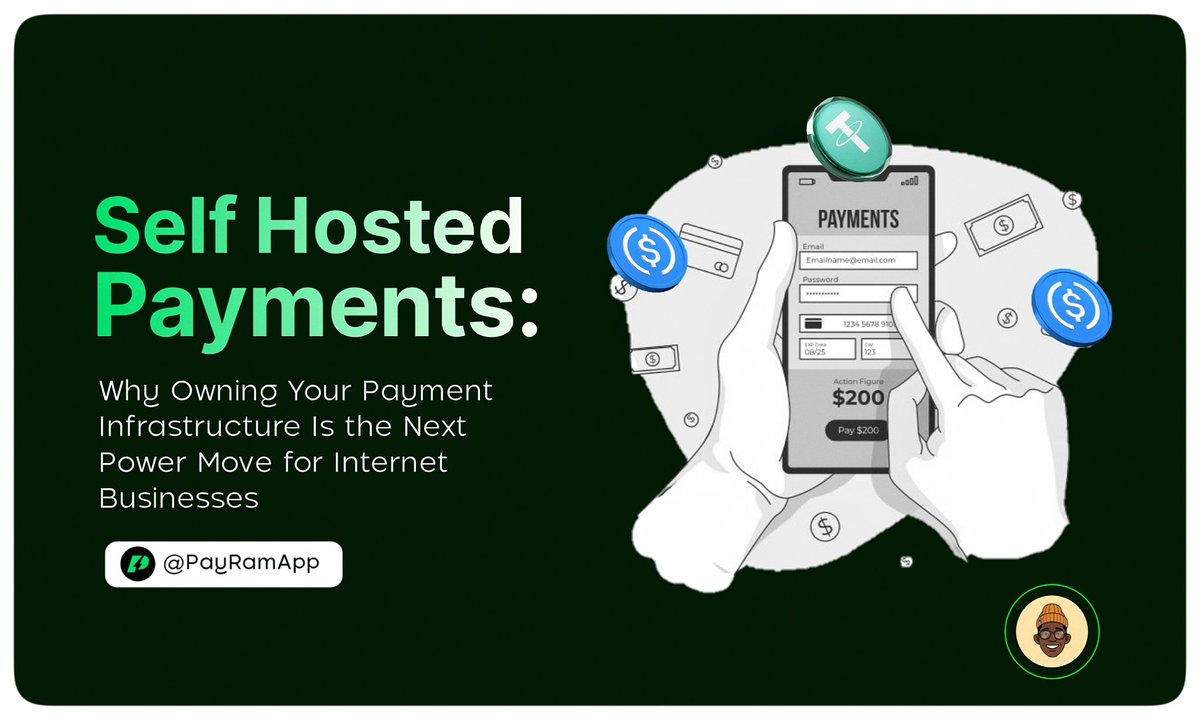 oviebest_2's tweet photo. I have been thinking a lot about payments lately.

Most online businesses spend years building products, growing an audience, and refining their marketing.

But who actually controls the money once it starts coming in ?

Walk with me 👇 https://t.co/qwA7LqcaHH
