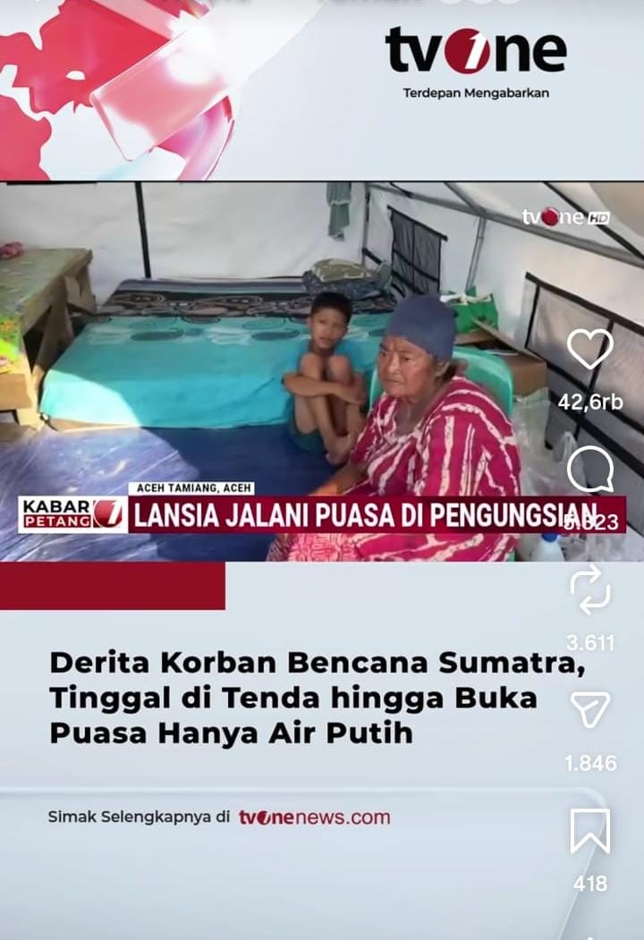 Pemerintah kemane woi...perhatiin nih rakyat.
MBG habis Trilyunan tapi rakyat sengsara