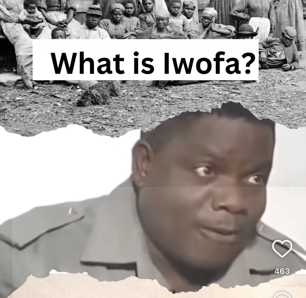 DID YOU KNOW:- IWOFA

In Yorubaland, Iwofa is the act of using humans as collaterals to collect loans 😭