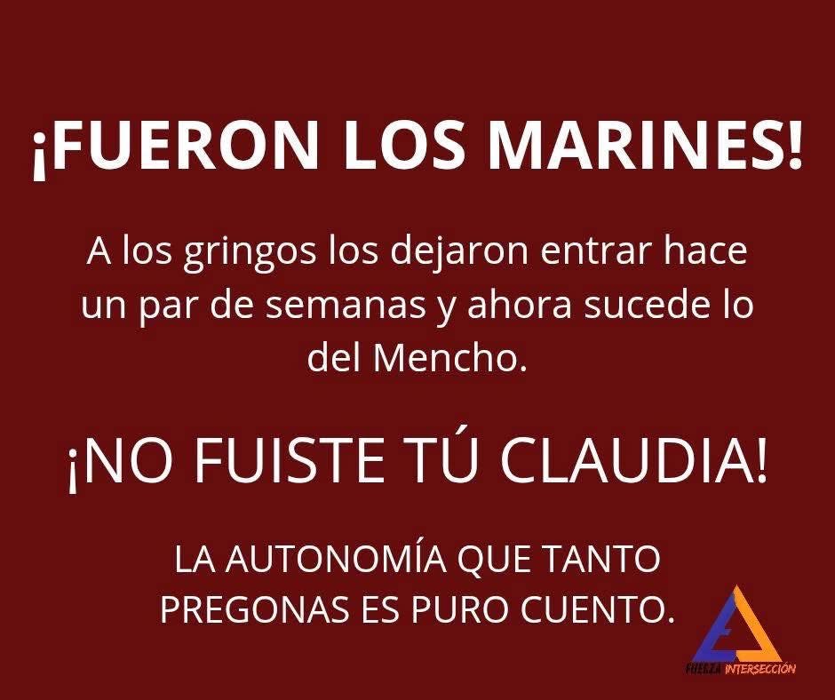 ¡No fuiste tú <a href="/Claudiashein/">Claudia Sheinbaum Pardo</a> ! 😠