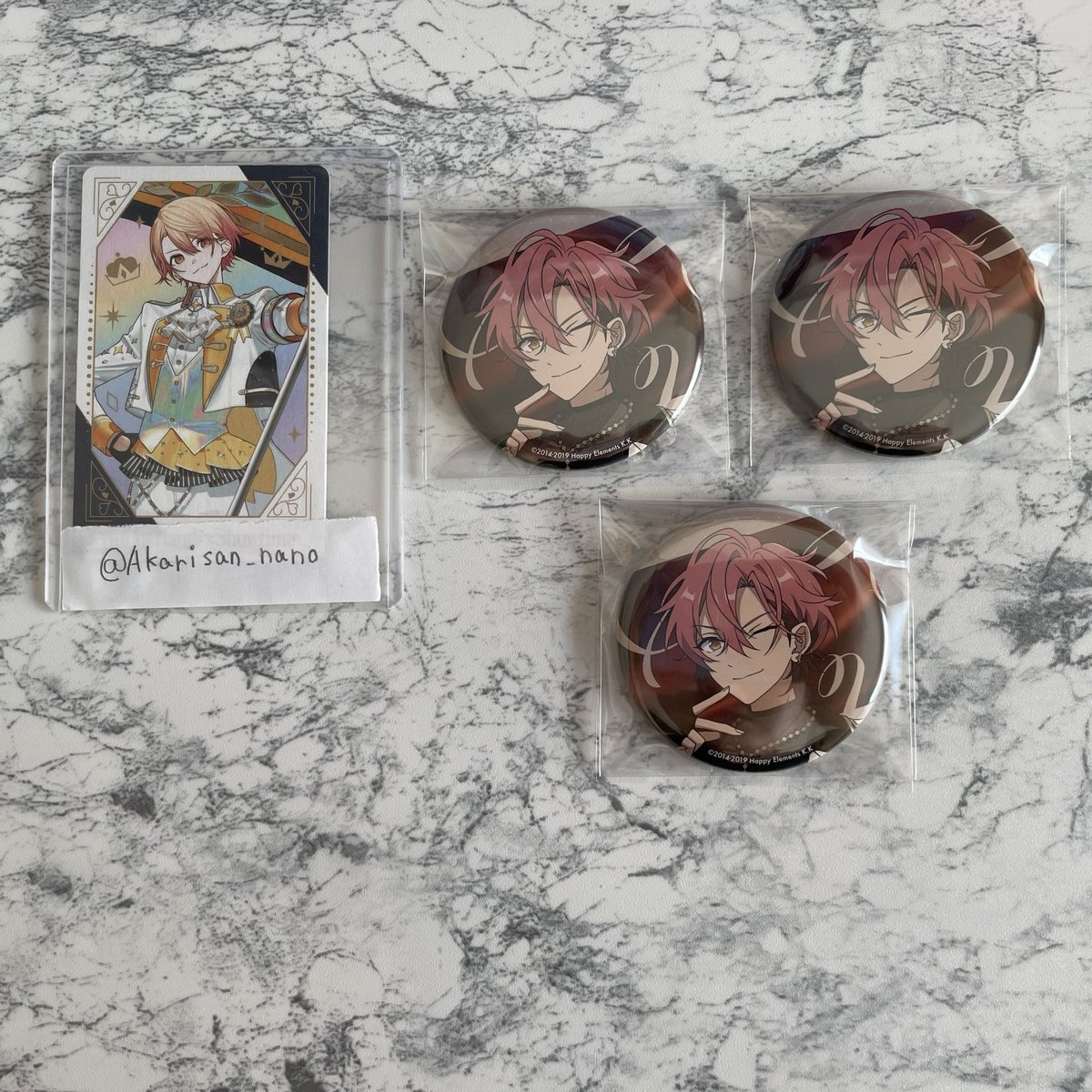 交換 あんスタ MELLOW DEAR US メロアス 缶バッジ 譲 望見 15個 舞珠