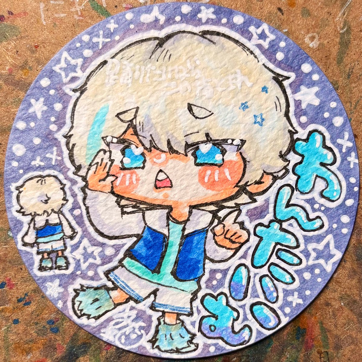 念願の！！ -hotoke-活動4周年記念オリ曲 【 星空列車 】 💎🩵🪽 生で