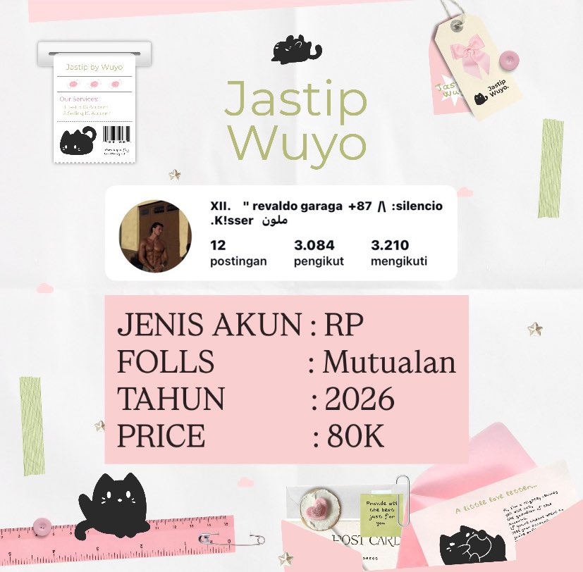 be, jual acc ig tweet media