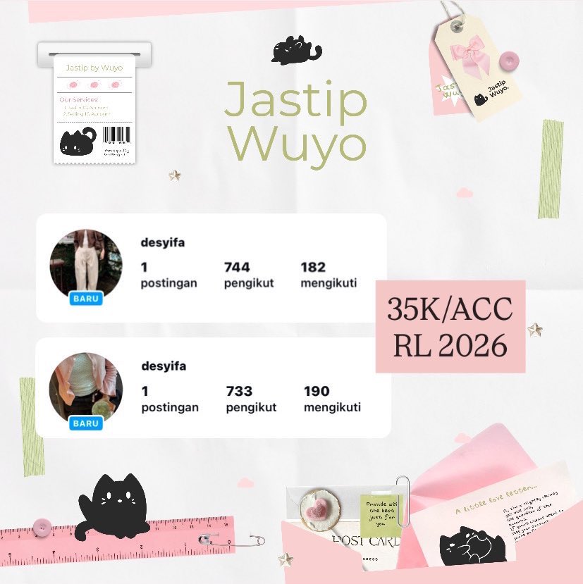 be, jual acc ig tweet media