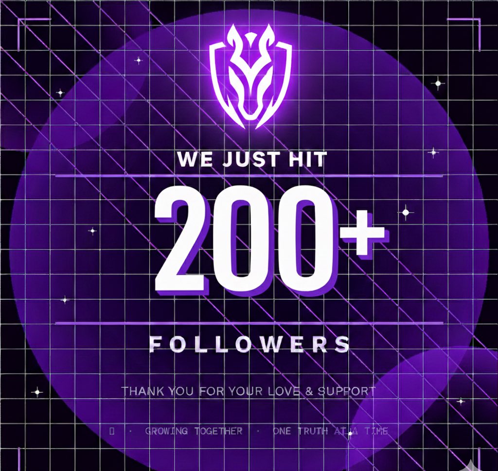 200+ and accelerating…

To everyone who just joined, welcome to the stable. You’re still early. We’re building something serious, and this is just the warm-up lap. If you’re here for the long run, join the Discord and lock in with the community.

Let’s build. Let’s race and win.