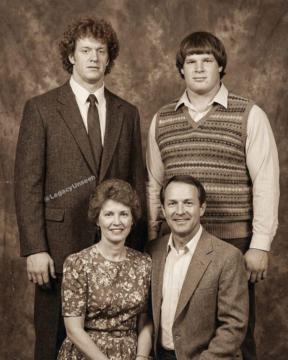 Taker and Kane family photo before the fire