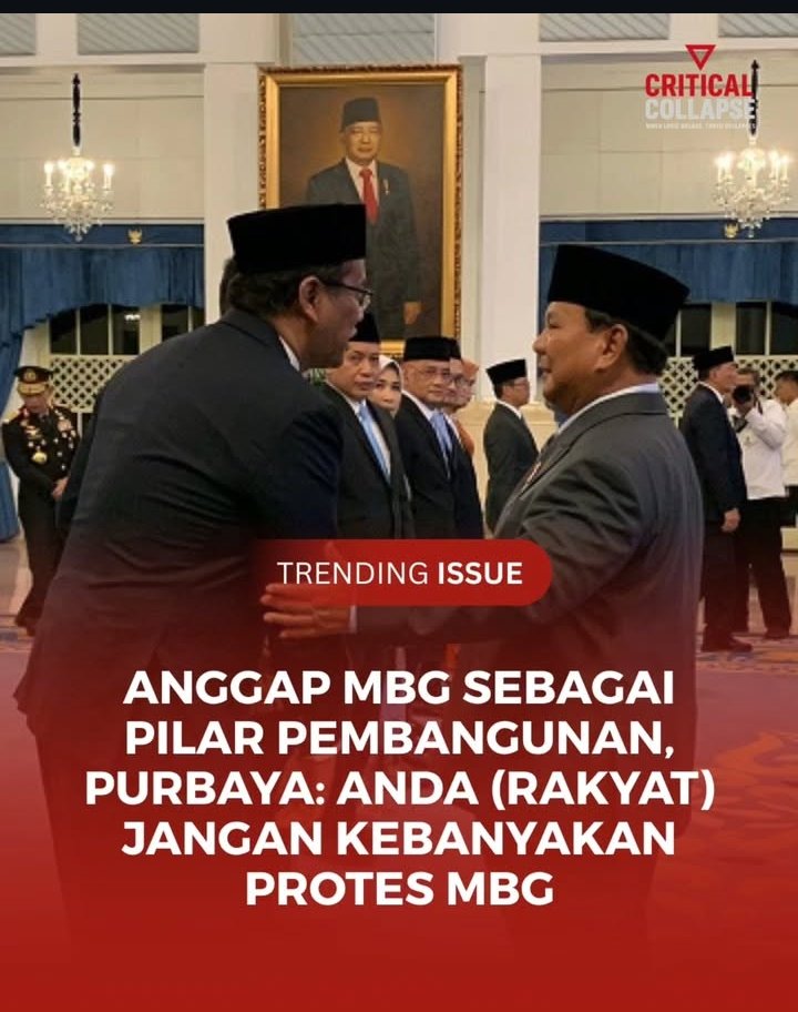 Purbaya dalam mode menjilat....., menanggalkan idealisme demi sepucuk jabatan.