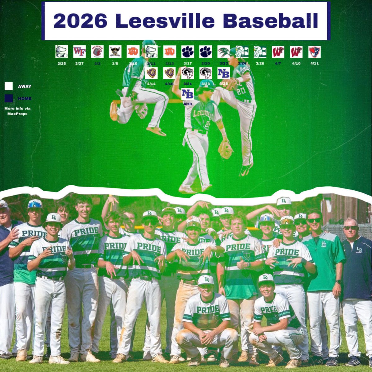 Leesville Road Baseball tweet media