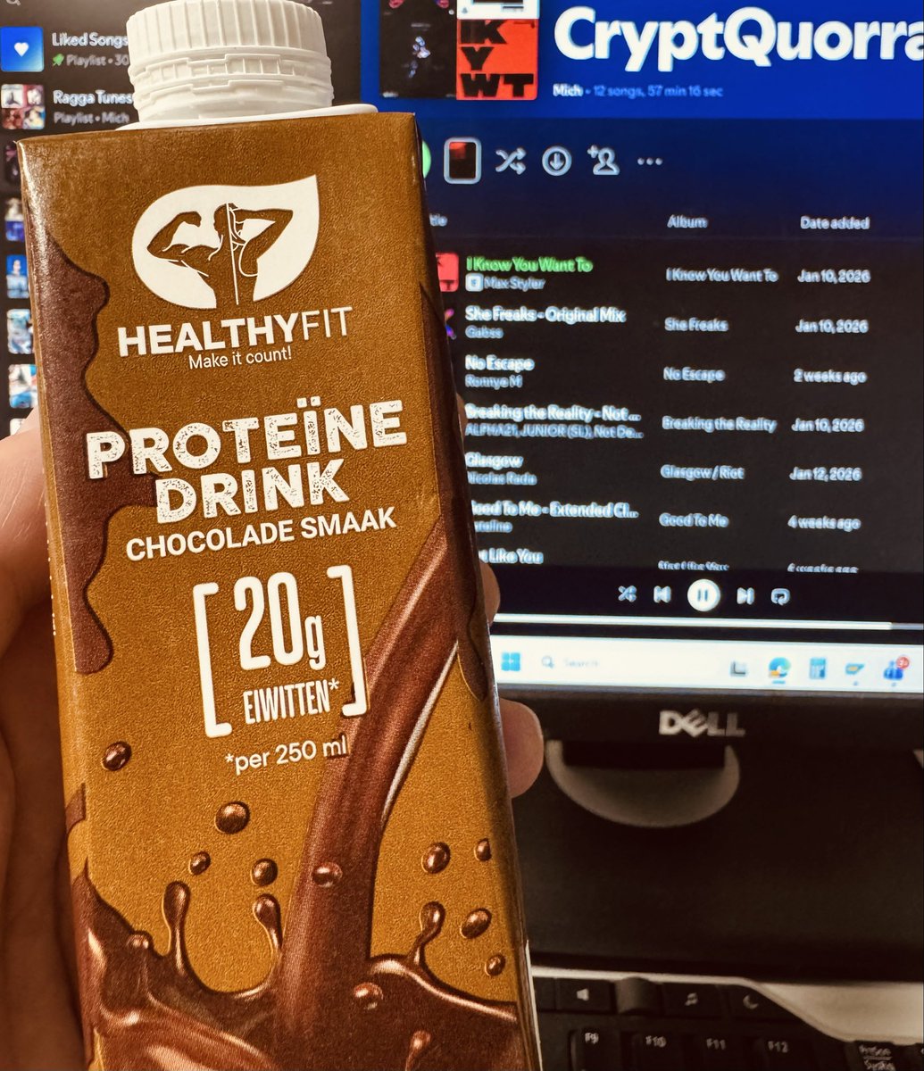 Keepin’ Protein Levels Up✨