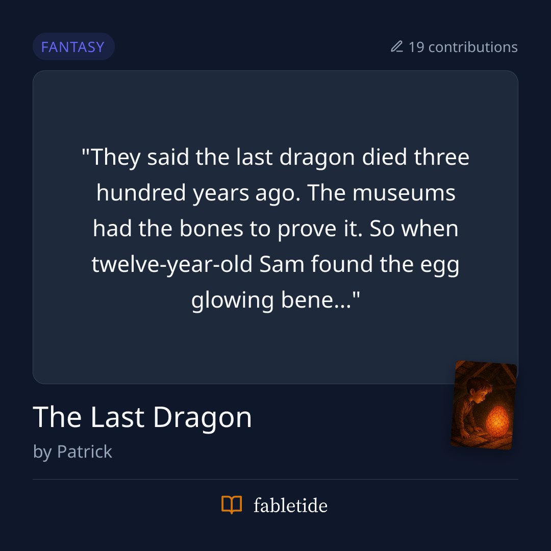 FlipAcE's tweet photo. Been a while since I last posted. But I've been working on something I'd like to share: https://t.co/xe4osnipbR - a collaborative writing platform.

Start a story, and others can join. Word by word you shape something which would not have been possible alone ❤️

#WritingCommunity https://t.co/gzw9jRQOKw