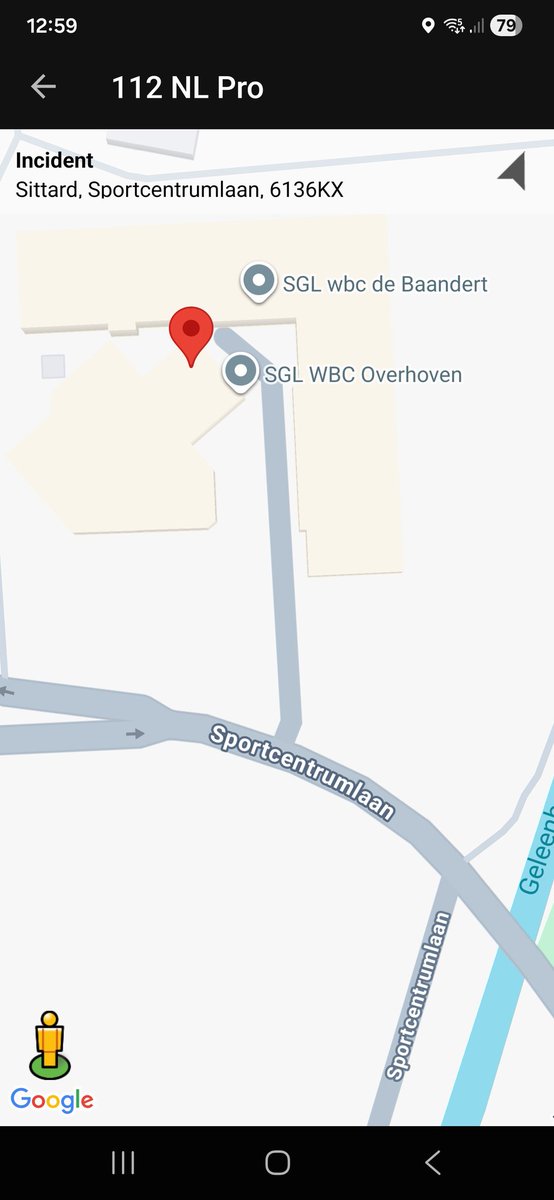 Incident met inzet van hulpdiensten