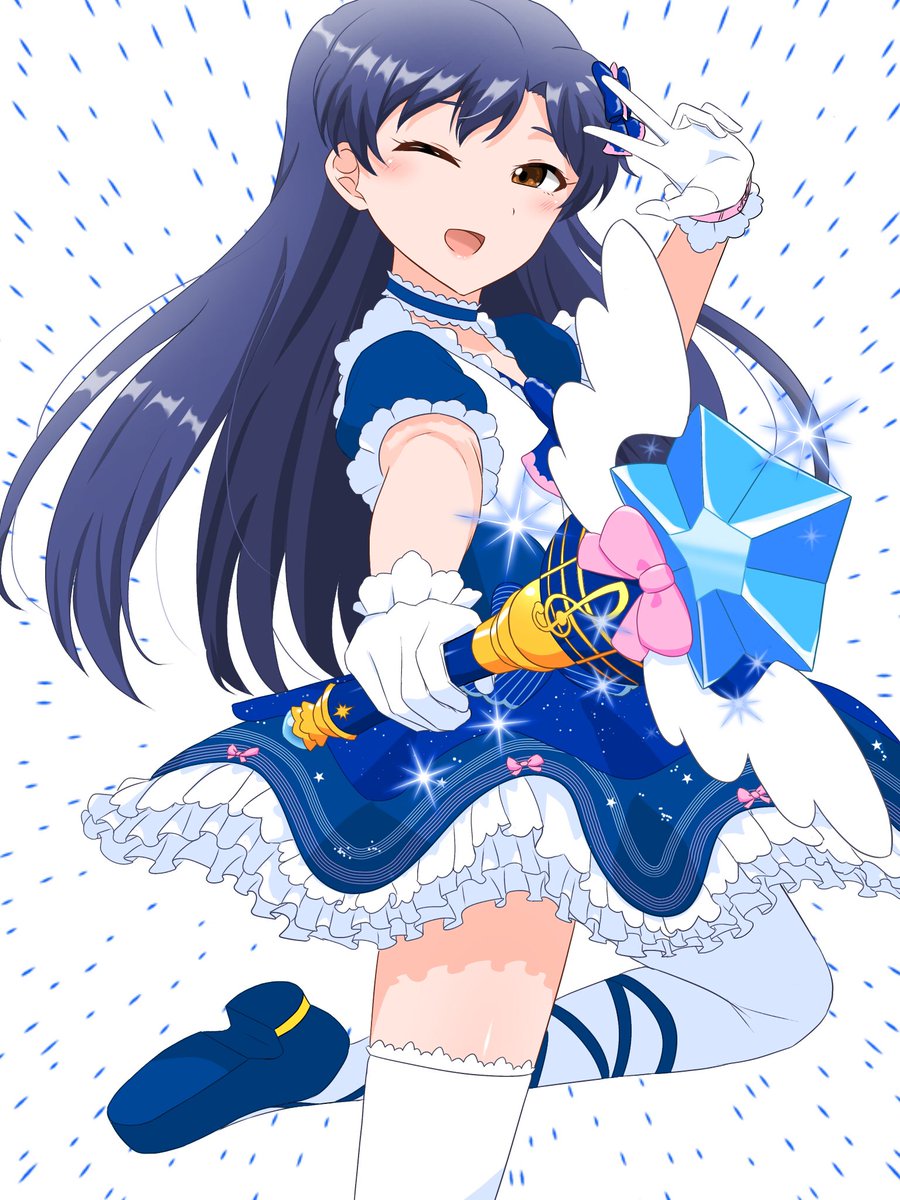 如月千早 「マジカルアイドル如月千早」|ともゆきPのイラスト