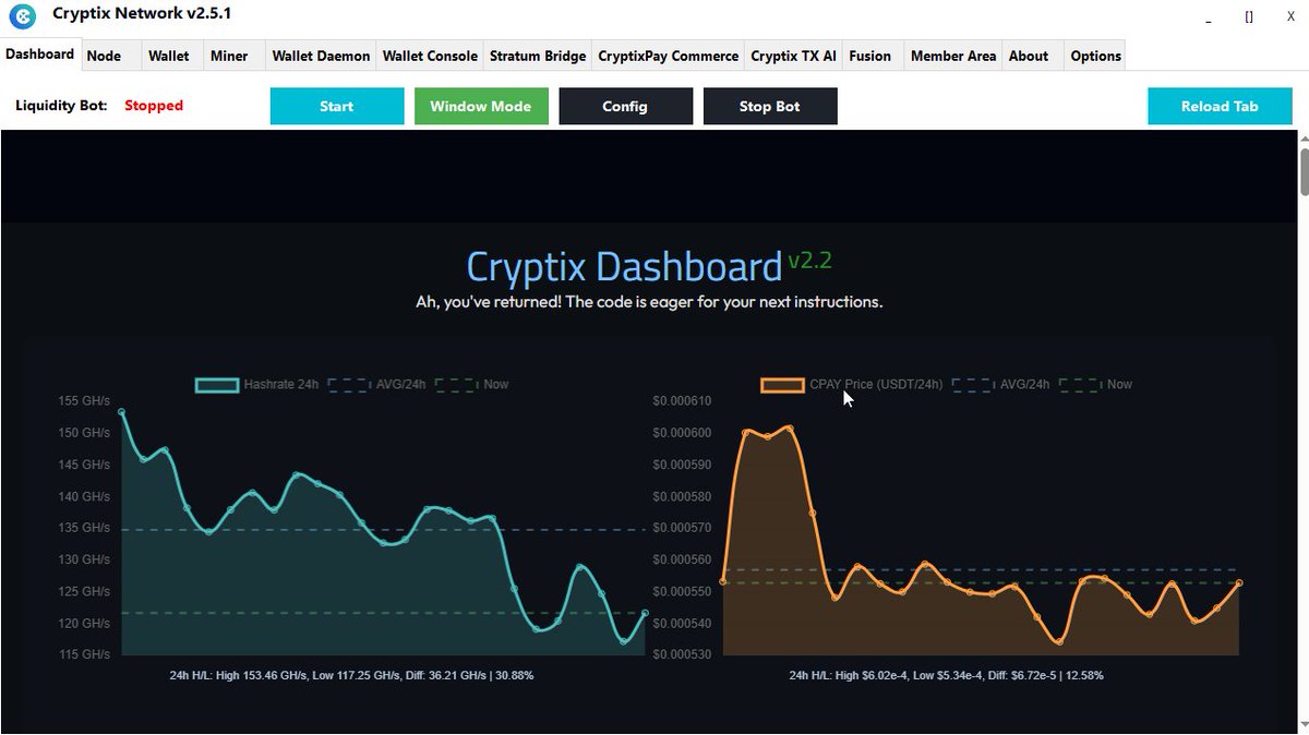 Cryptix All-in-One Software v2.5
- The Cryptix All in One software is now fully modular; build the software the way you want it.

cryptix-network.org/cryptix-all-in…

#Crypto #Token #Mining #POW #Cryptix #Network #cryptocurrencies #CryptoTrading #CryptoCommunity