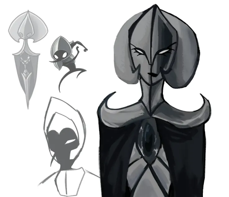 I'm probably going to NEVER finish this so have this gng
#silksong #hollowknight