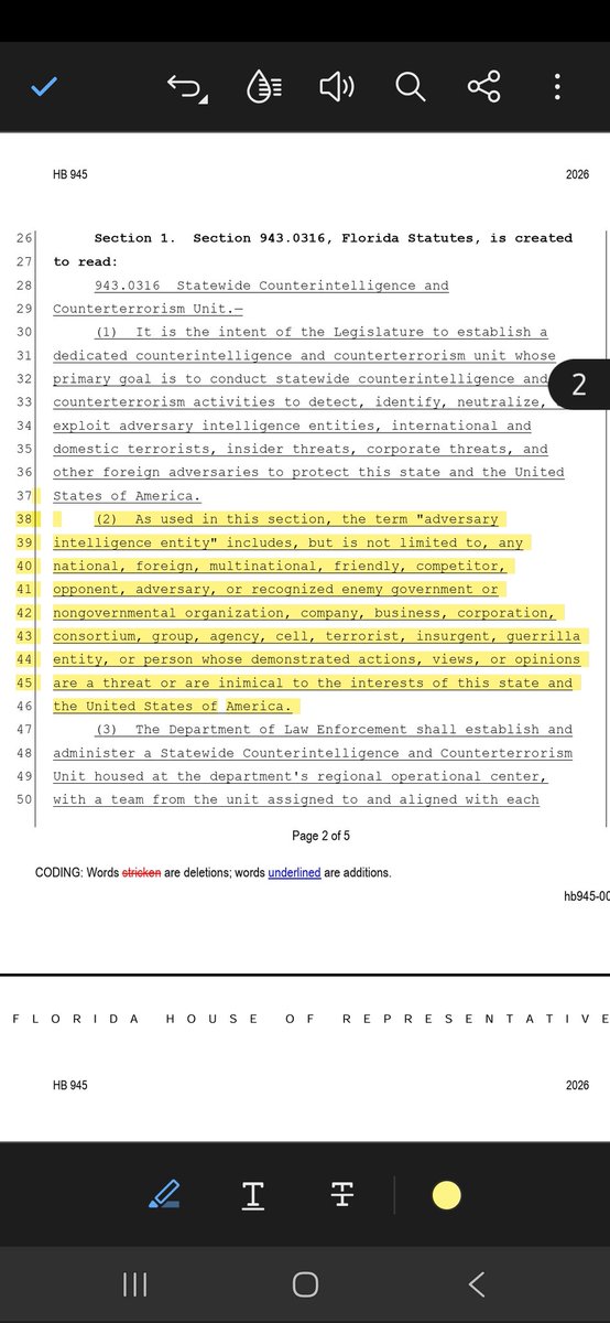 RecallFlorida's tweet photo. What the F*^k is this being submitted by our Free State of Florida Legislature. This net grabs everyone. https://t.co/JnsKQy5ck6